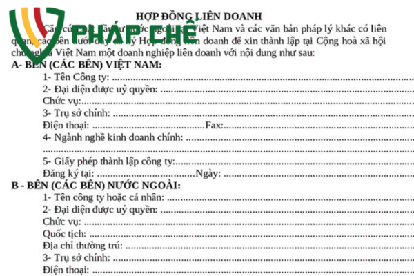 hợp đồng liên danh