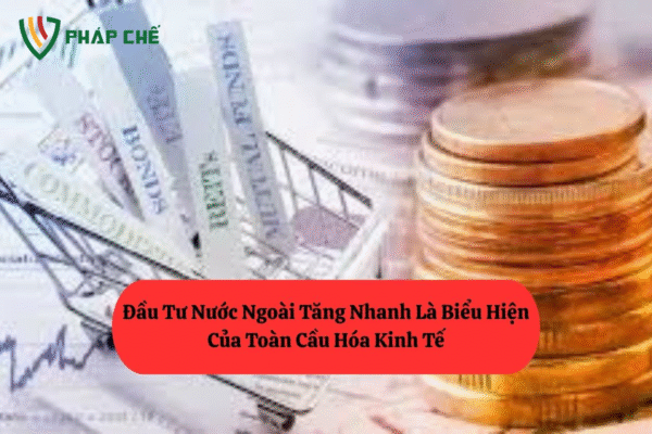 Biểu hiện của đầu tư nước ngoài tăng nhanh