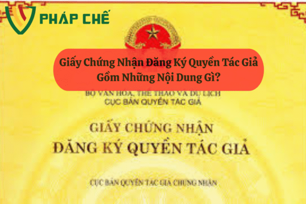 Giấy Chứng Nhận Đăng Ký Quyền Tác Giả Gồm Những Nội Dung Gì?