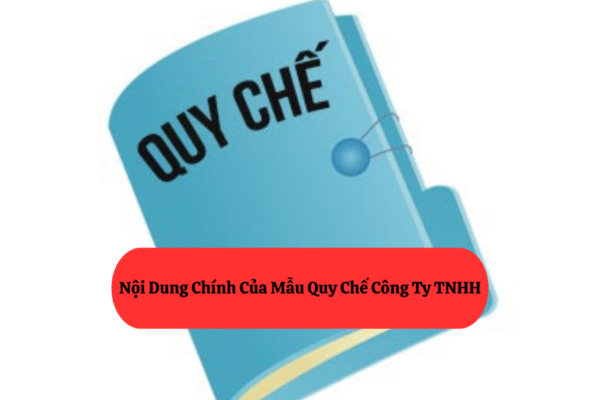 Nội Dung Chính Của Mẫu Quy Chế Công Ty TNHH