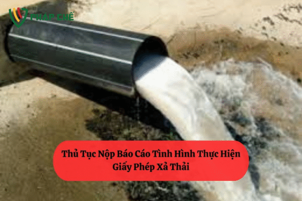 báo cáo tình hình thực hiện giấy phép xả thải