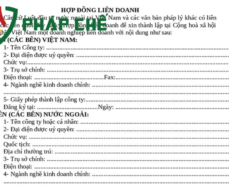 Hợp đồng liên doanh trong thủ tục thành lập công ty liên doanh: Hướng dẫn chi tiết, nội dung cần thiết và lưu ý pháp lý – Góc nhìn chuyên sâu từ Team Dịch Vụ Pháp Chế – Luật Thiên Mã