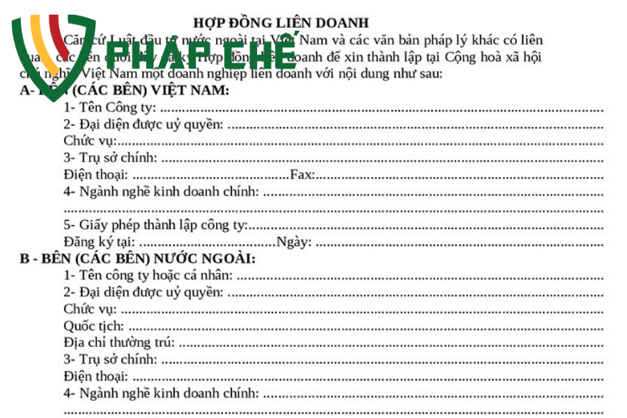 Hợp đồng liên doanh trong thủ tục thành lập công ty liên doanh: Hướng dẫn chi tiết, nội dung cần thiết và lưu ý pháp lý – Góc nhìn chuyên sâu từ Team Dịch Vụ Pháp Chế - Luật Thiên Mã 17 Hợp đồng liên doanh trong thủ tục thành lập công ty liên doanh: Hướng dẫn chi tiết, nội dung cần thiết và lưu ý pháp lý – Góc nhìn chuyên sâu từ Team Dịch Vụ Pháp Chế – Luật Thiên Mã