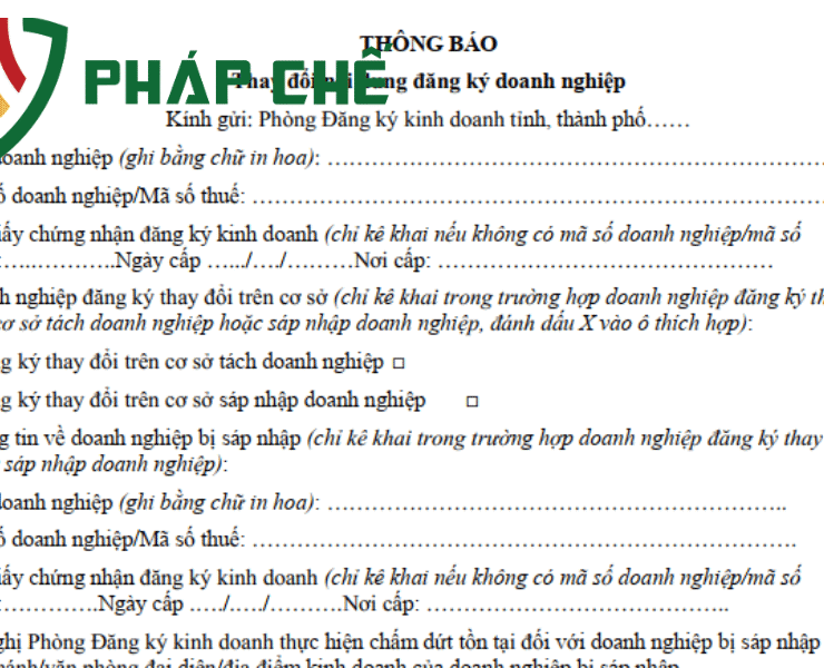 Thay đổi nội dung đăng ký doanh nghiệp: Quy trình chi tiết, hồ sơ và những lưu ý quan trọng – Góc nhìn chuyên sâu từ Team Dịch Vụ Pháp Chế-Luật Thiên Mã