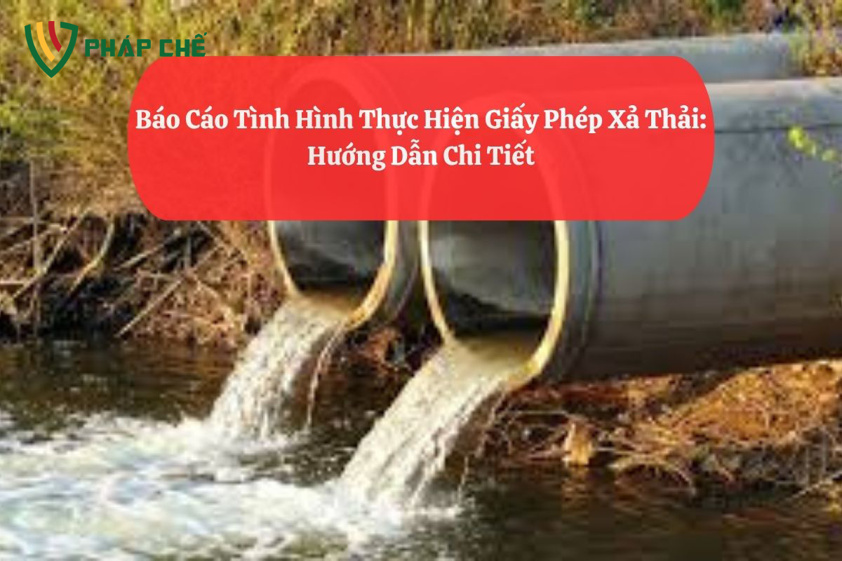 Báo Cáo Tình Hình Thực Hiện Giấy Phép Xả Thải: Hướng Dẫn Chi Tiết