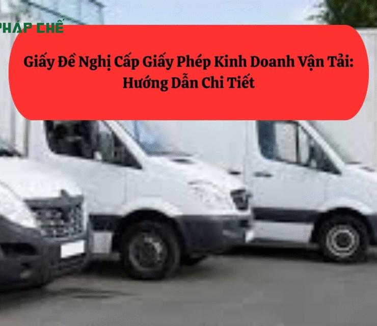 Giấy Đề Nghị Cấp Giấy Phép Kinh Doanh Vận Tải: Hướng Dẫn Chi Tiết
