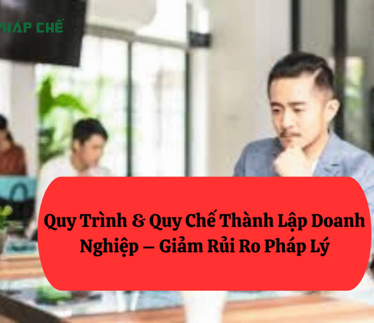 Quy Trình & Quy Chế Thành Lập Doanh Nghiệp – Giảm Rủi Ro Pháp Lý