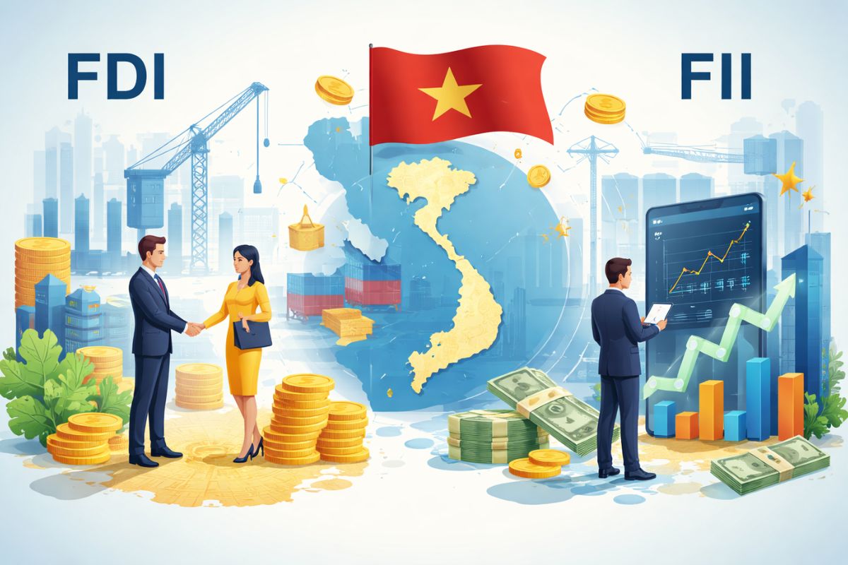 FDI vs FII: Lựa chọn hình thức đầu tư nào để tối ưu lợi nhuận tại Việt Nam?