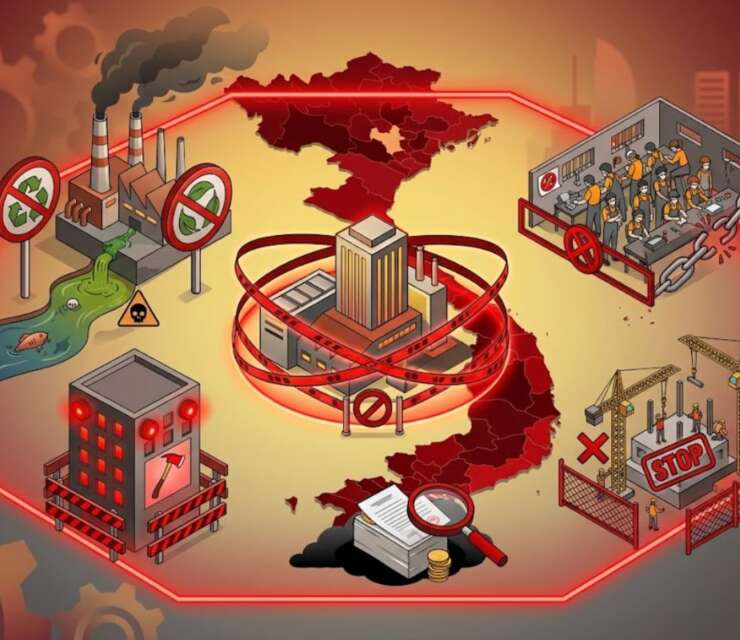 Checklist 05 “vùng đỏ” pháp lý dễ khiến doanh nghiệp FDI bị đình chỉ hoạt động