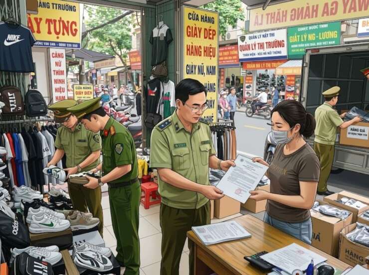 Xử lý vi phạm nhãn hiệu bằng biện pháp hành chính