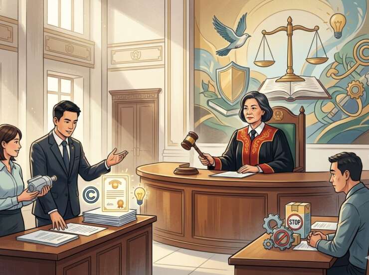 Xử lý xâm phạm quyền sở hữu trí tuệ bằng biện pháp dân sự