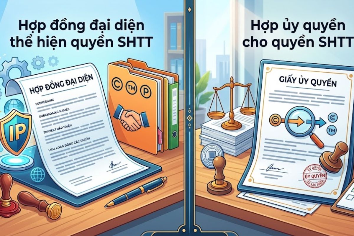 Hợp đồng “Ủy quyền” và “Đại diện” trong sở hữu trí tuệ
