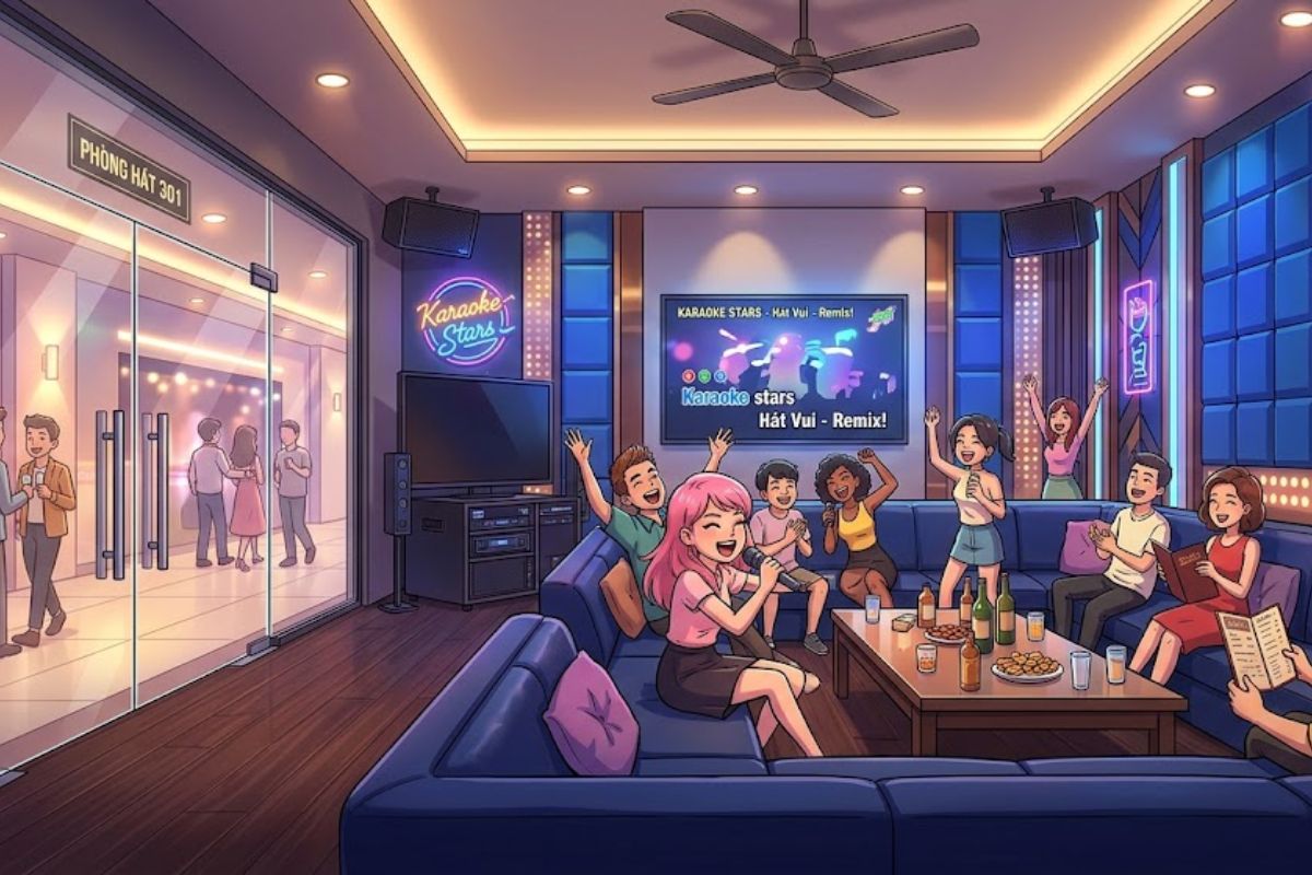 Quy định về thiết kế thang thoát hiểm ngoài trời cho quán Karaoke