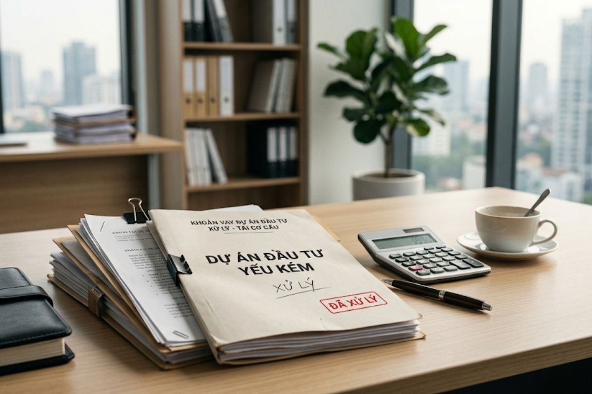Quy trình tái cấu trúc nợ dự án yếu kém: 5 bước xử lý hiệu quả