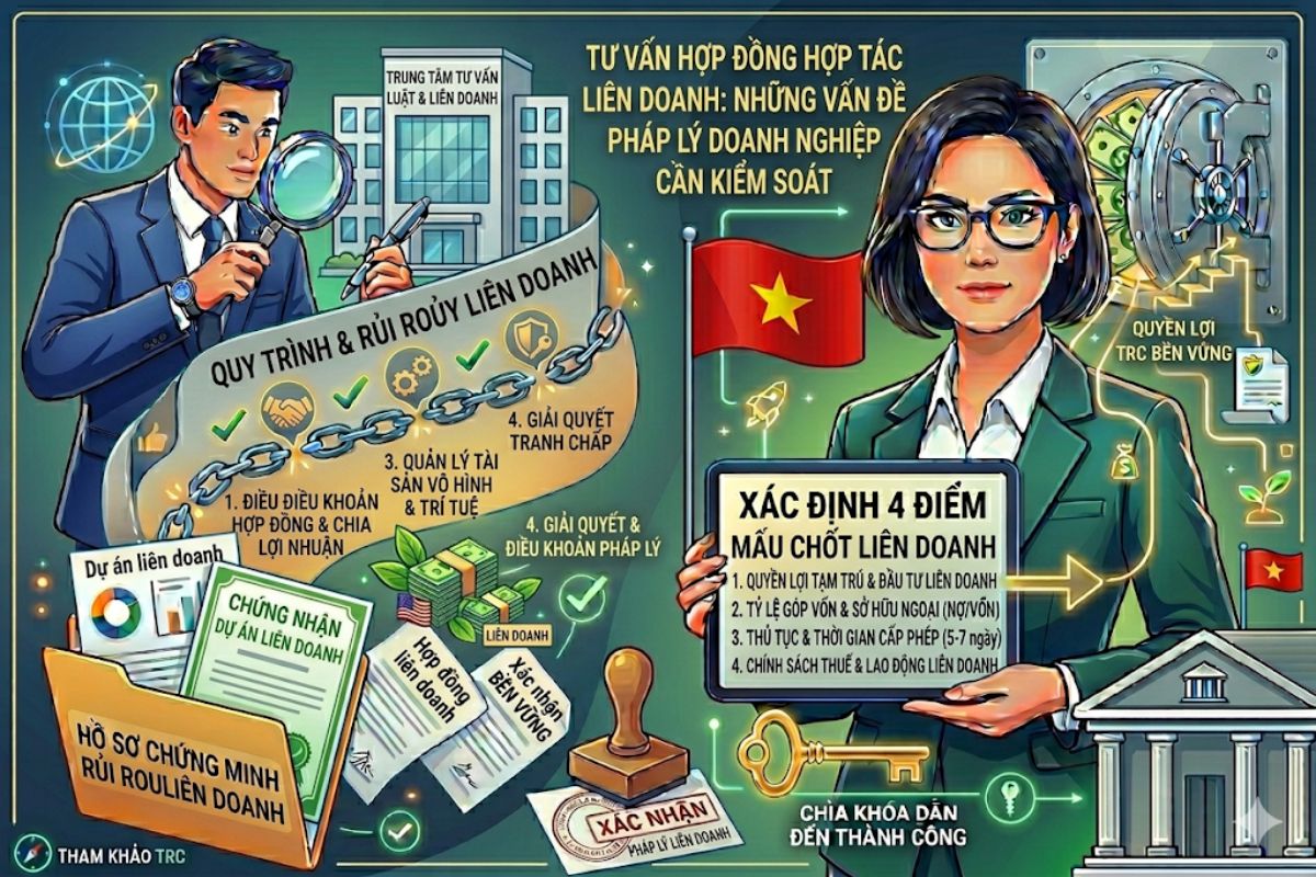 Tư vấn hợp đồng hợ tác liên doanh: Những vấn đề pháp lý doanh nghiệp cần kiểm soát