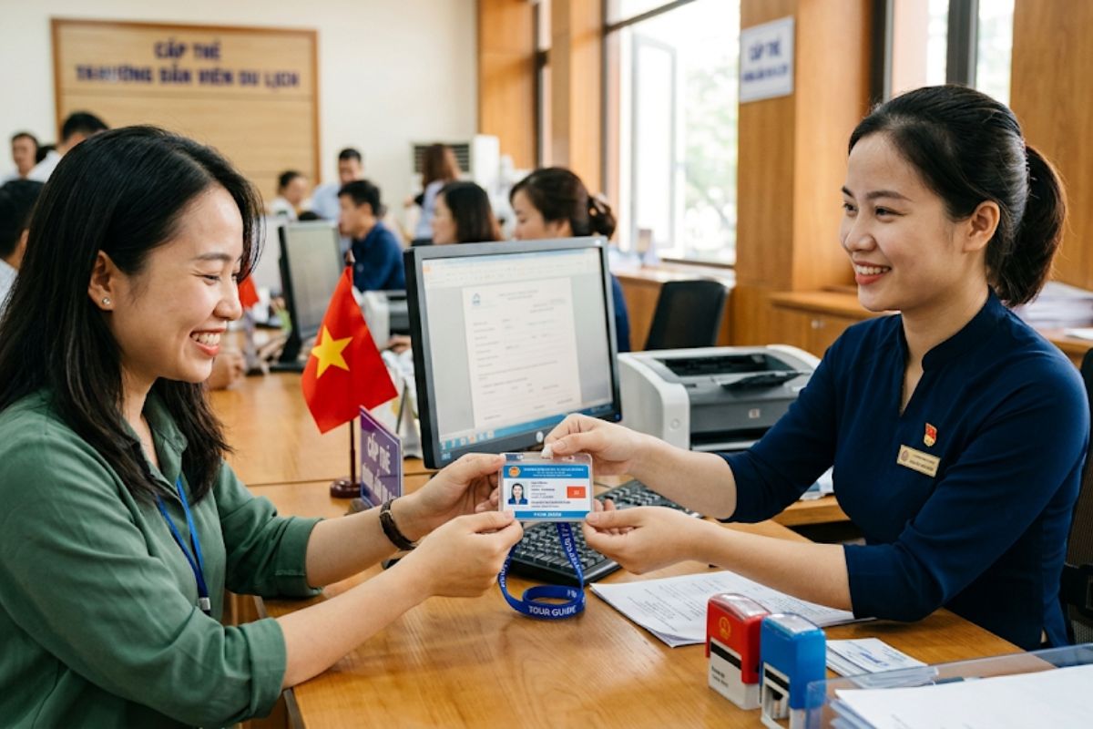 Thủ tục cấp Thẻ hướng dẫn viên du lịch (nội địa và quốc tế)