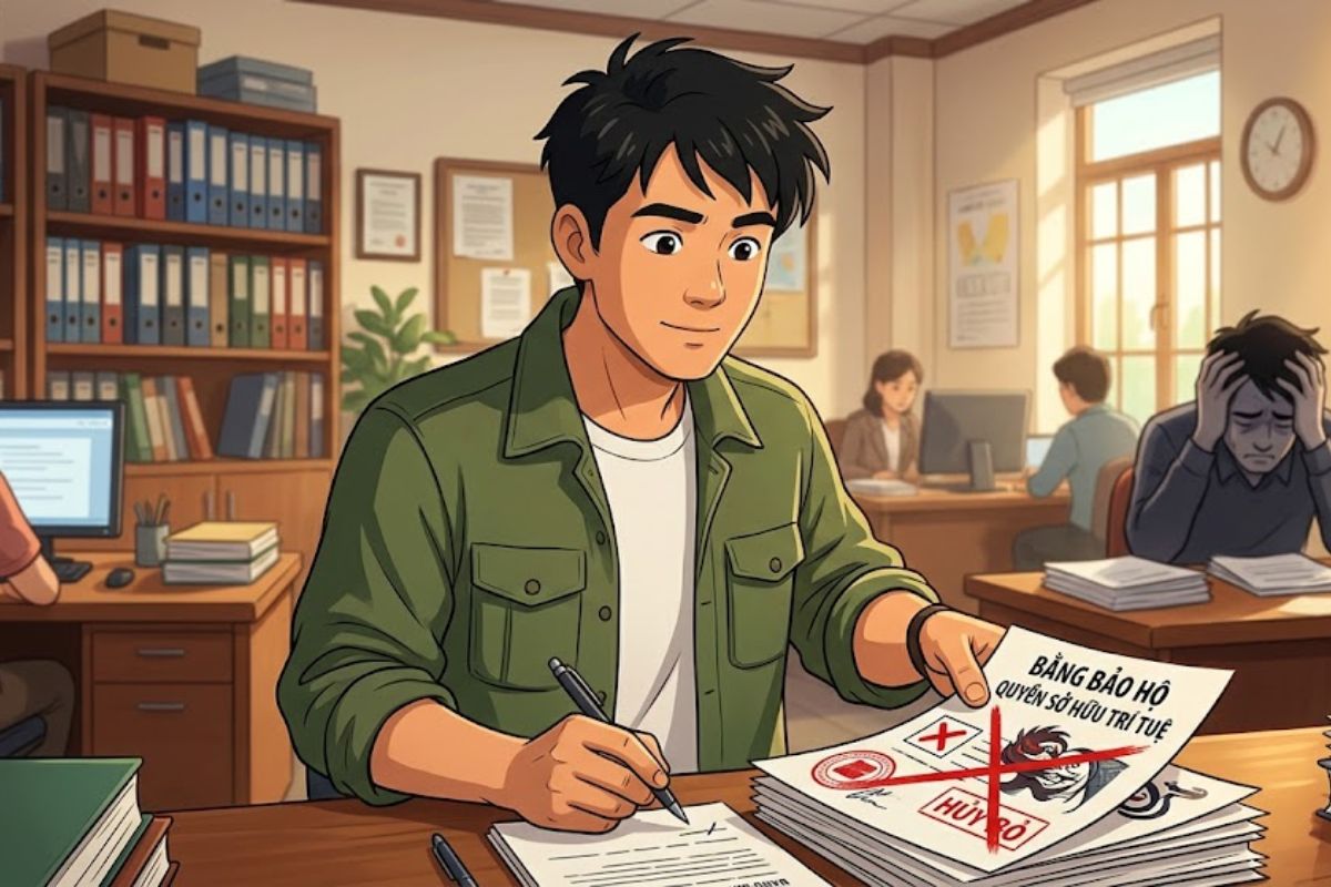 Thủ tục hủy bỏ hiệu lực văn bằng bảo hộ của đối thủ