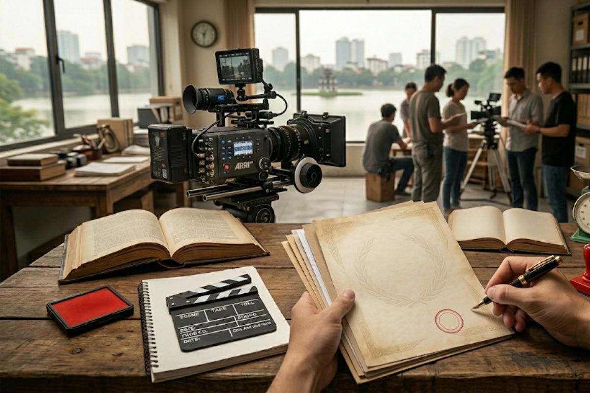 Thủ tục thành lập công ty sản xuất phim và đăng ký ngành nghề điện ảnh