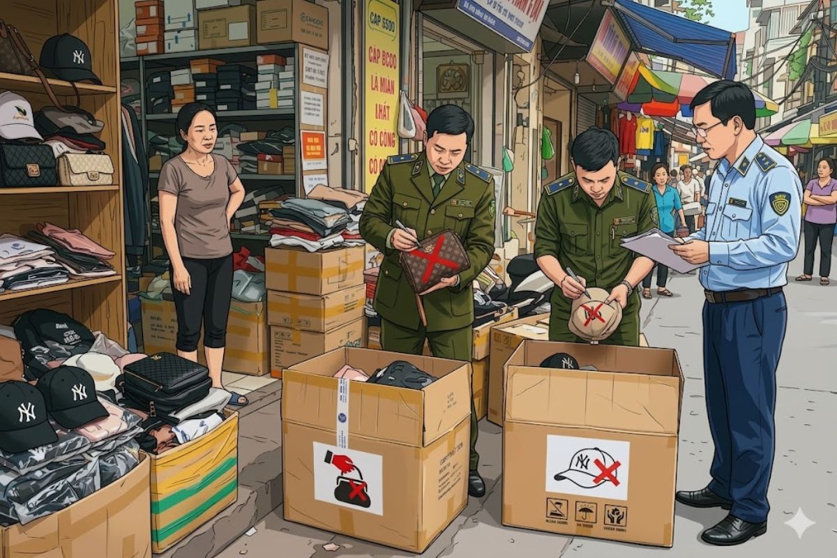 Cưỡng chế thi hành quyết định xử phạt vi phạm sở hữu trí tuệ