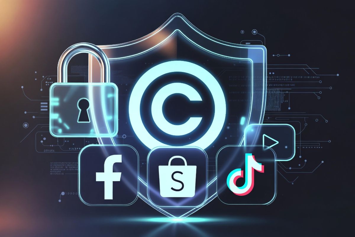 Xử lý vi phạm bản quyền trên Facebook, Shopee và TikTok