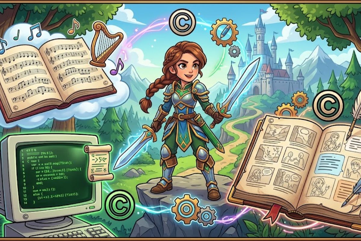 Bản quyền cho ngành Game: Từ Code đến nhân vật